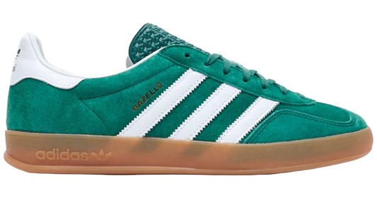 Adidas Gazelle Indoor Collegiate Green Clour White Gum