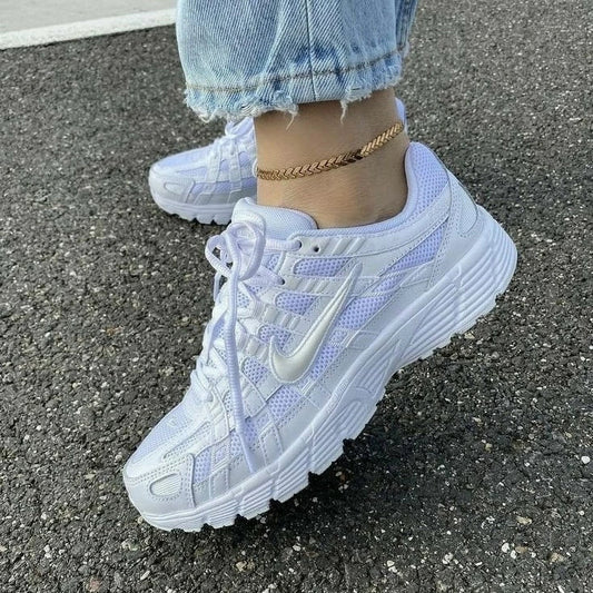 Nike P-6000 Triple White