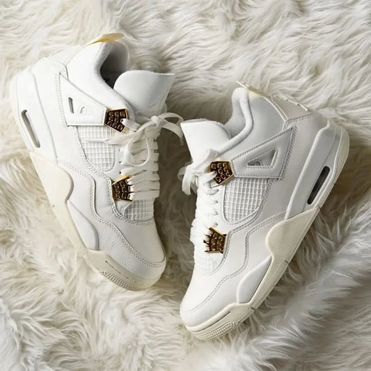 Air Jordan 4 Retro Metallic Gold