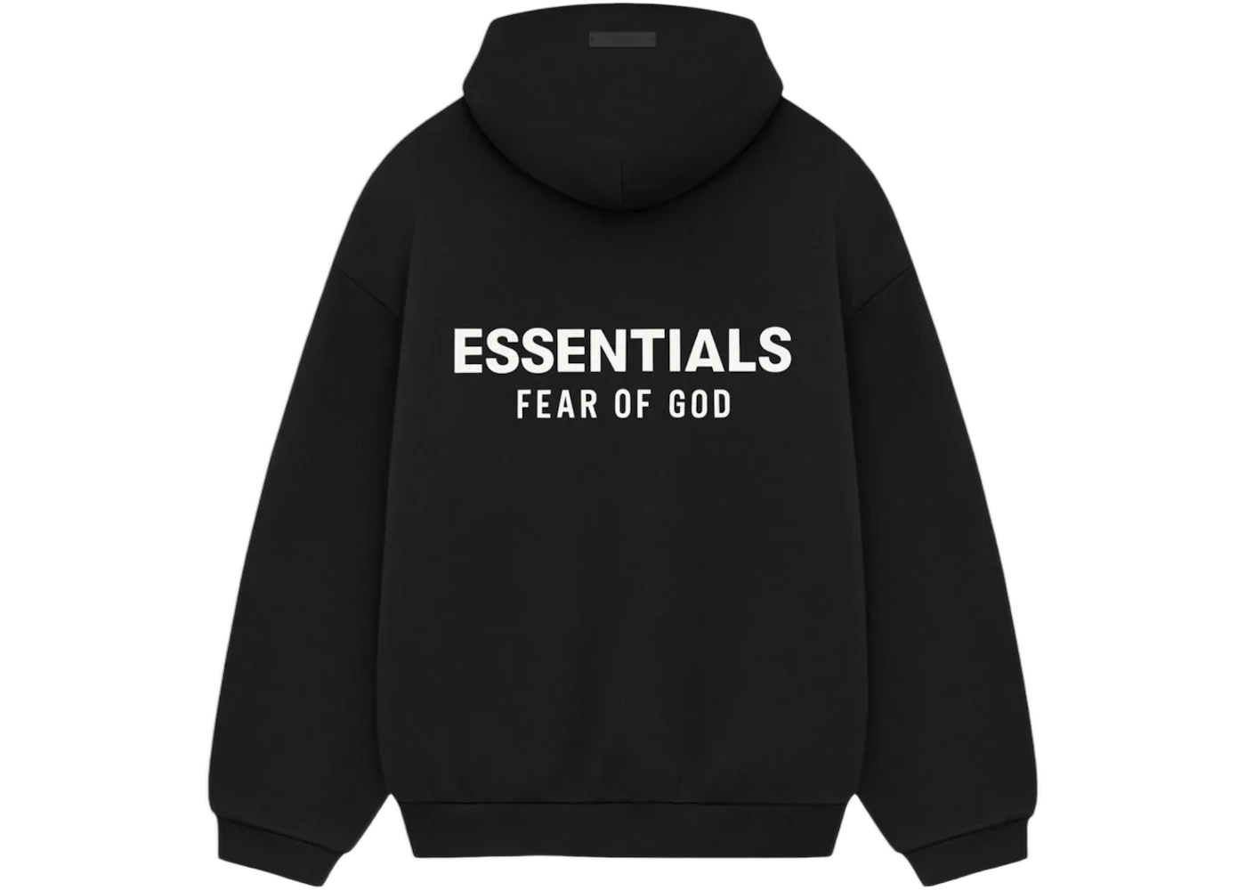 Fear of God Essentials Hoodie Black – MAIN1