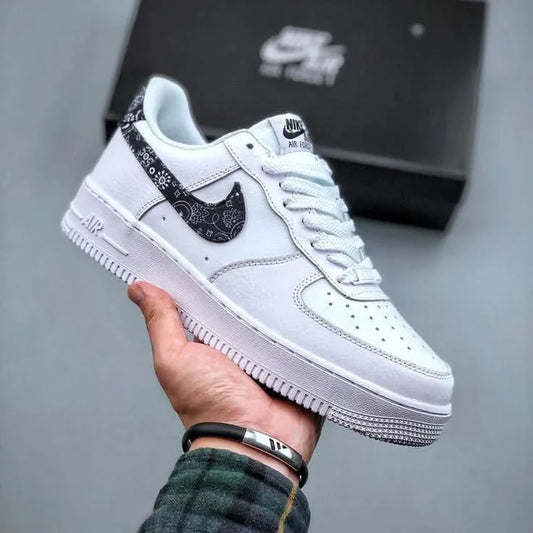 Nike Air Force 1 Low '07 Essential White Black Paisley