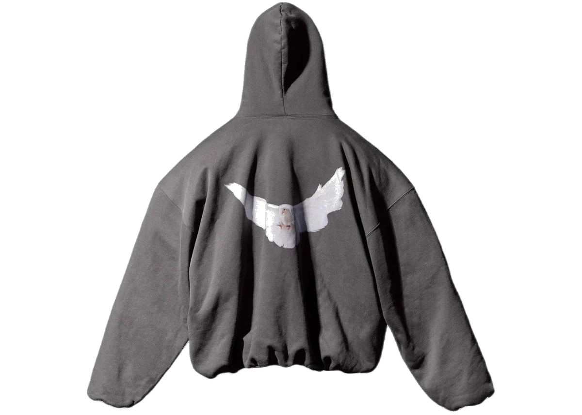 Yeezy Gap Engineered by Balenciaga Dove Hoodie Dark Grey – MAIN1