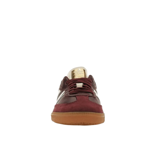 Adidas Samba OG Maroon Gold Metallic