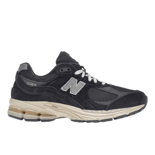 New Balance 2002R Black Dark Grey