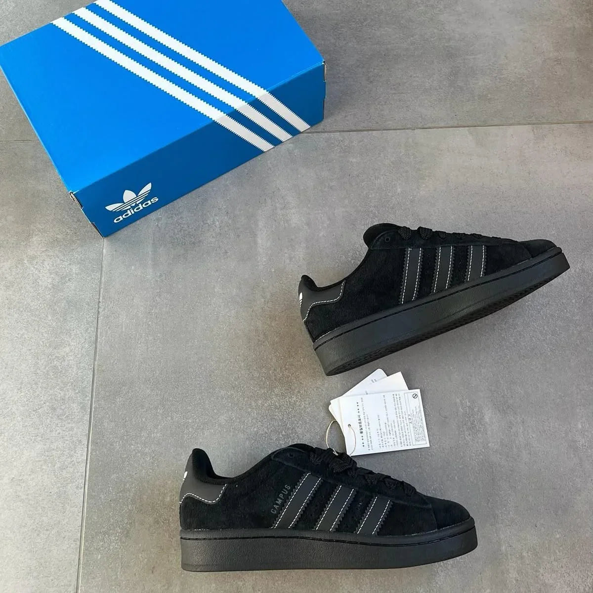 Adidas Campus 00s Core Black White