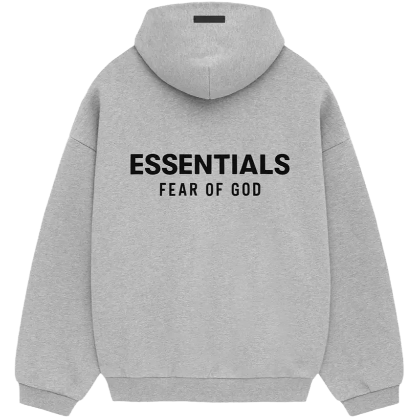 Fear of God Essentials Hoodie Light Heather Gray