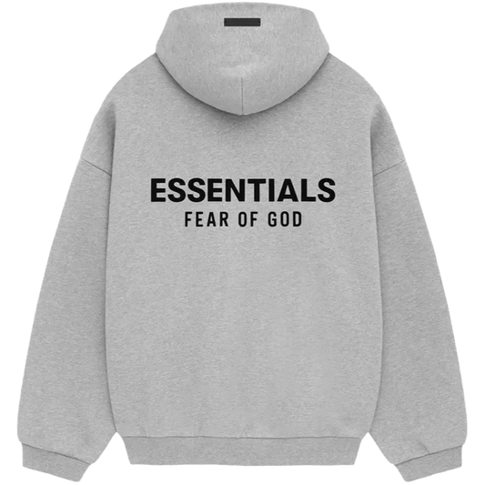 Fear of God Essentials Hoodie Light Heather Gray