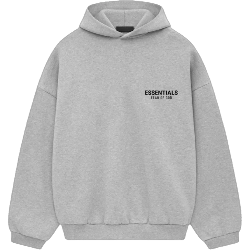 Fear of God Essentials Hoodie Light Heather Gray