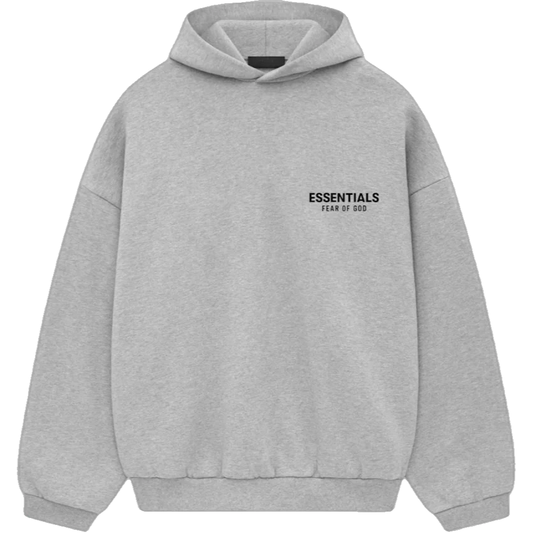 Fear of God Essentials Hoodie Light Heather Gray