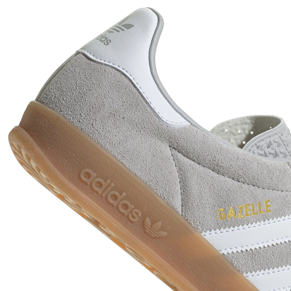 Adidas Gazelle Indoor Grey Cloud White Gold Metallic