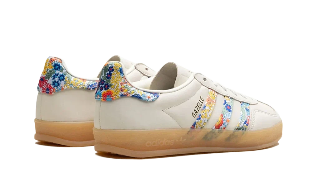Adidas Gazelle Indoor Liberty London Floral Embroidery Stripes