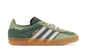 Adidas Gazelle Indoor Mineral Green Silver Dawn