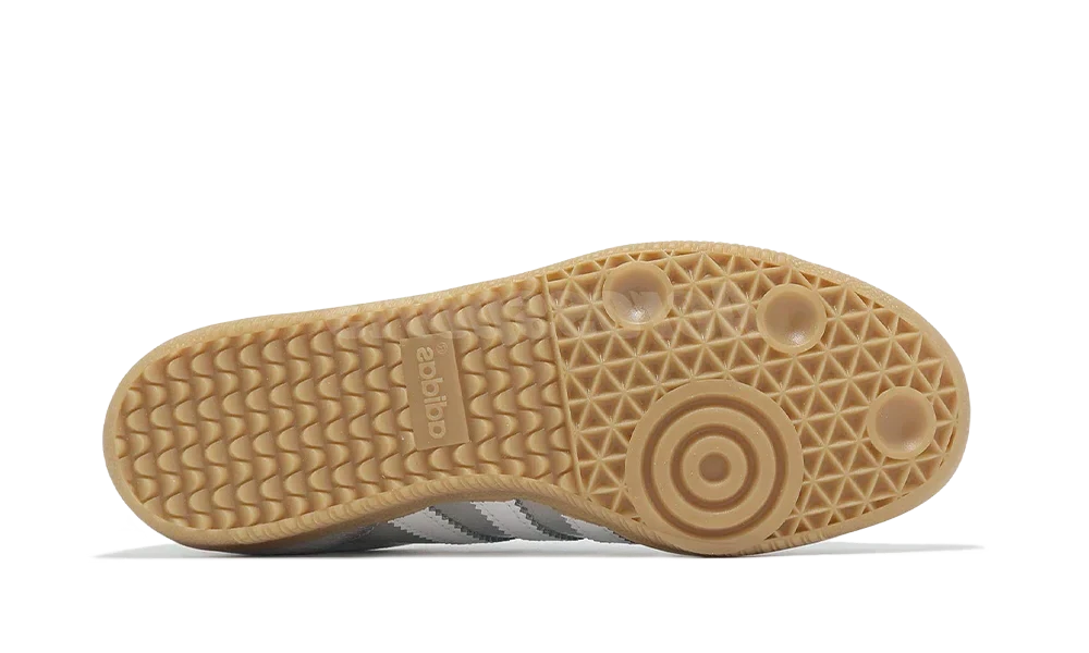 Adidas Samba OG Silver Metallic Cracked Leather