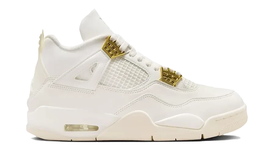 Air Jordan 4 Retro Metallic Gold