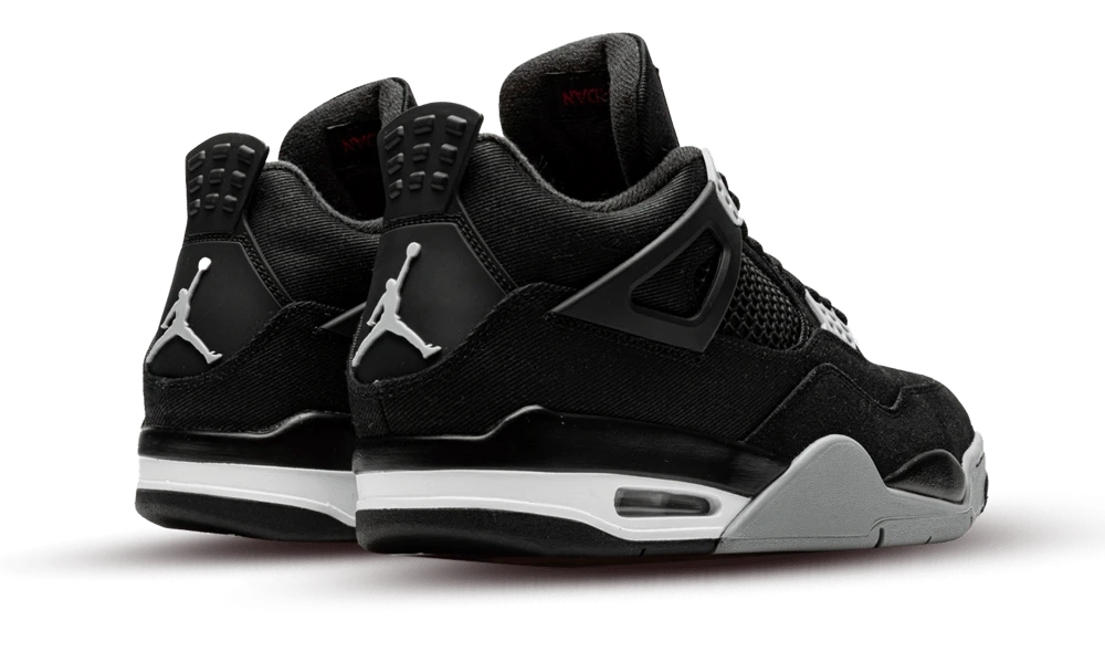 Air Jordan 4 Retro SE Black Canvas