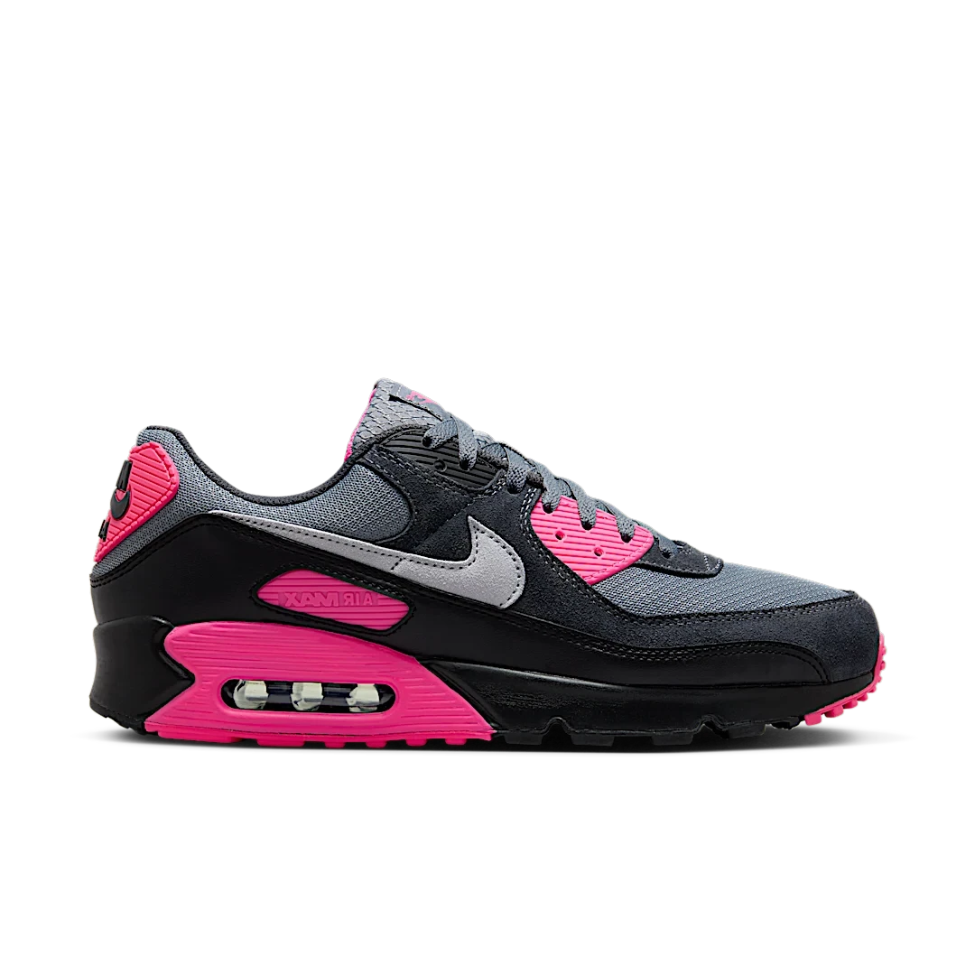 Nike Air Max 90 Wolf Grey Hyper Pink