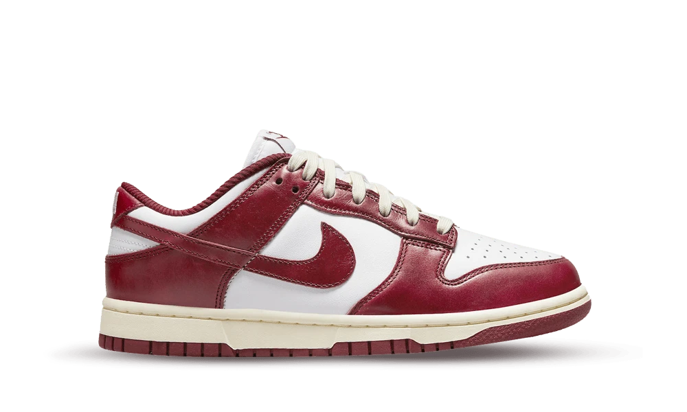 Nike Dunk Low PRM Vintage Team Red