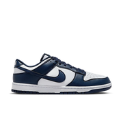 Nike Dunk Low White Midnight Navy