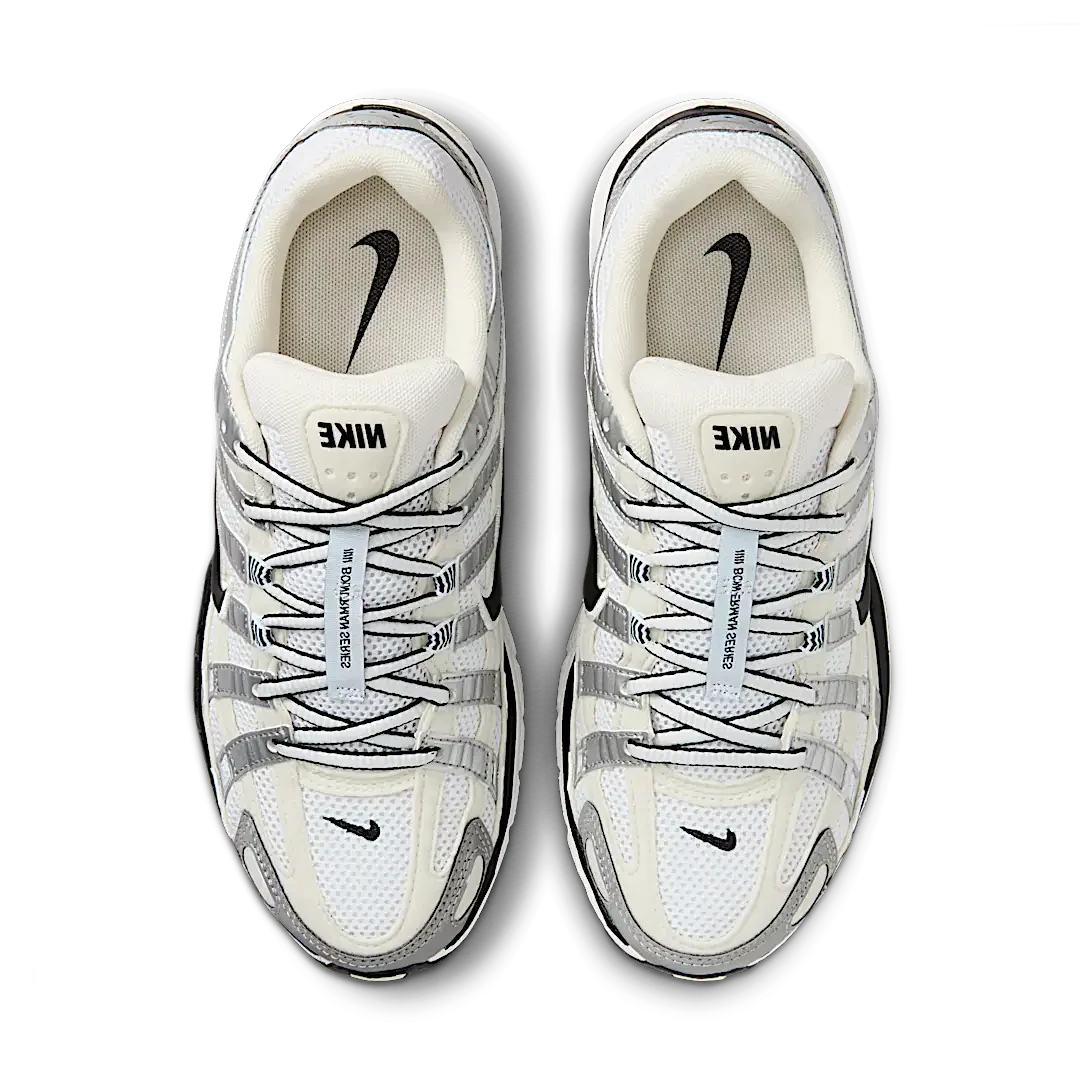 Nike P-6000 Coconut Milk Metallic Silver