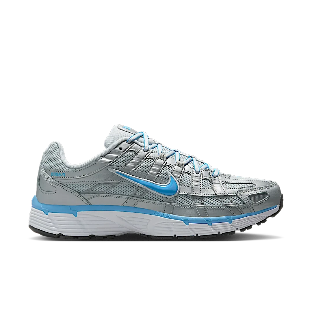 Nike P-6000 Metallic Platinum Pure Platinum Metallic Silver University Blue