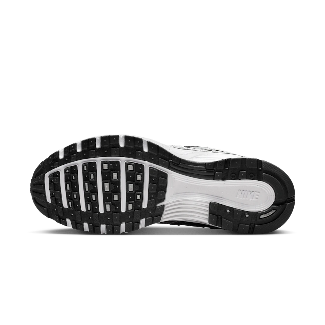 Nike P-6000 Metallic Silver Black White