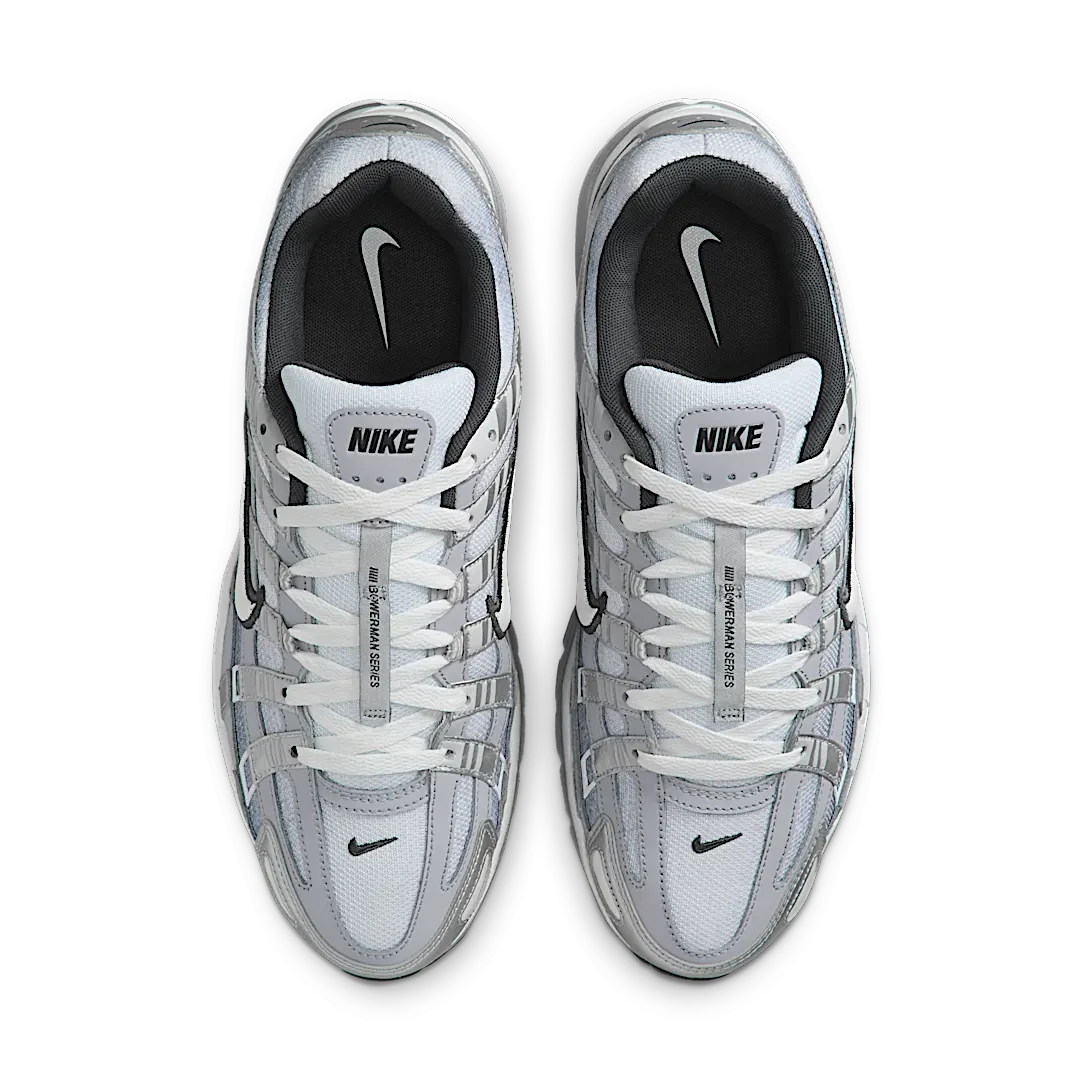 Nike P-6000 Metallic Silver Summit White-Wolf Grey