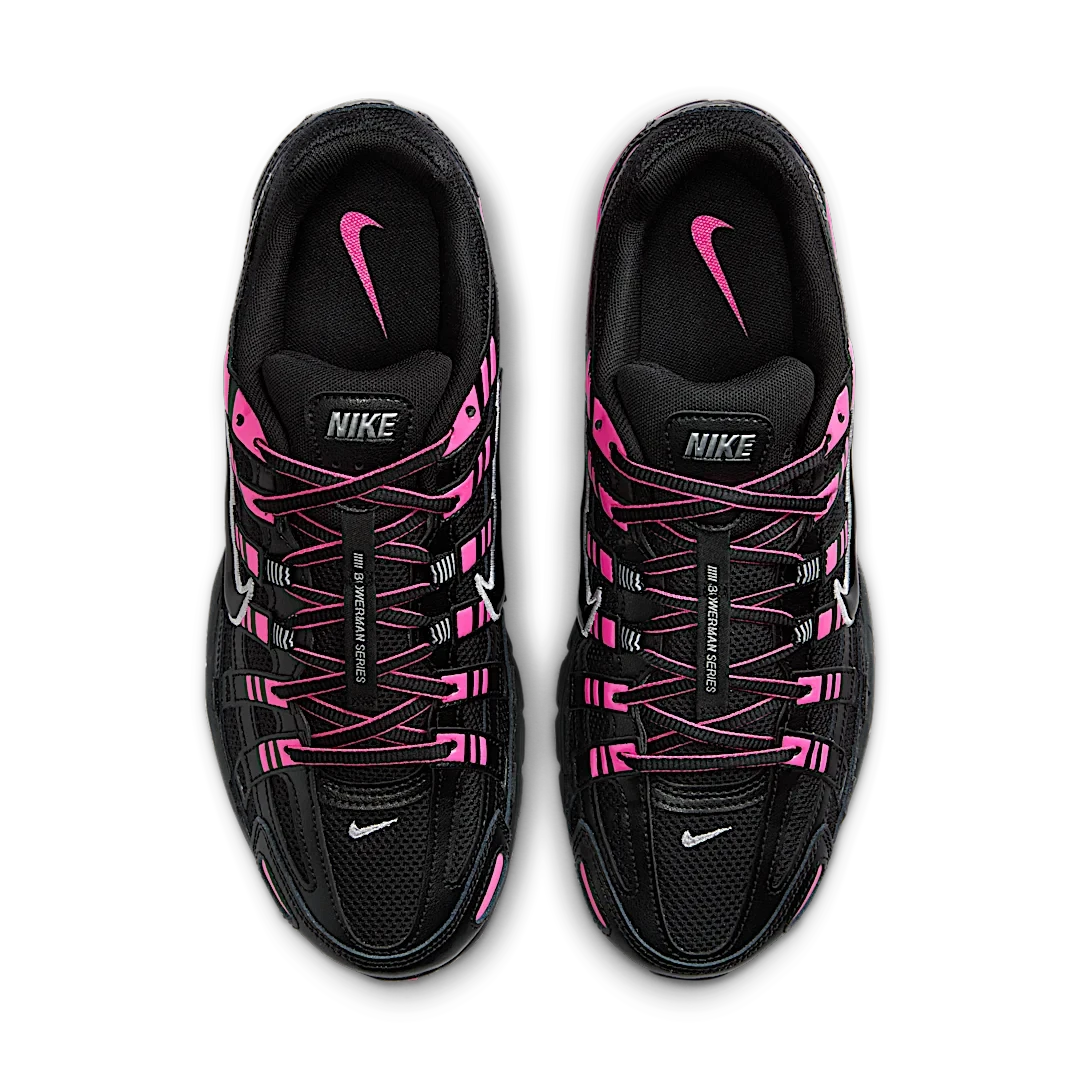 Nike P-6000 Pink Blast Metallic Silver Black