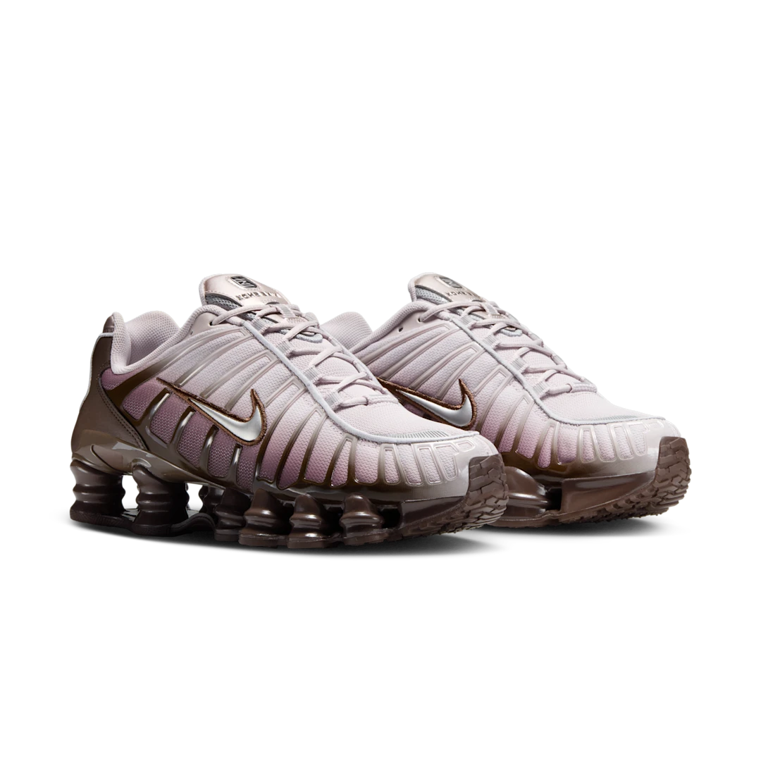 Nike Shox TL Baroque Brown Platinum Violet Metallic Silver