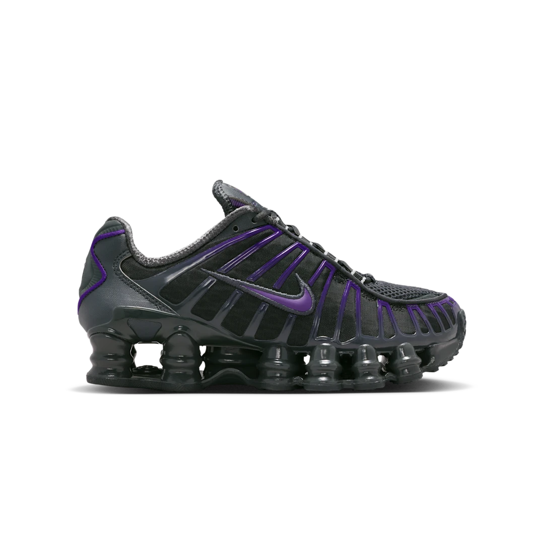 Nike Shox TL Dark Smoke Grey Court Purple