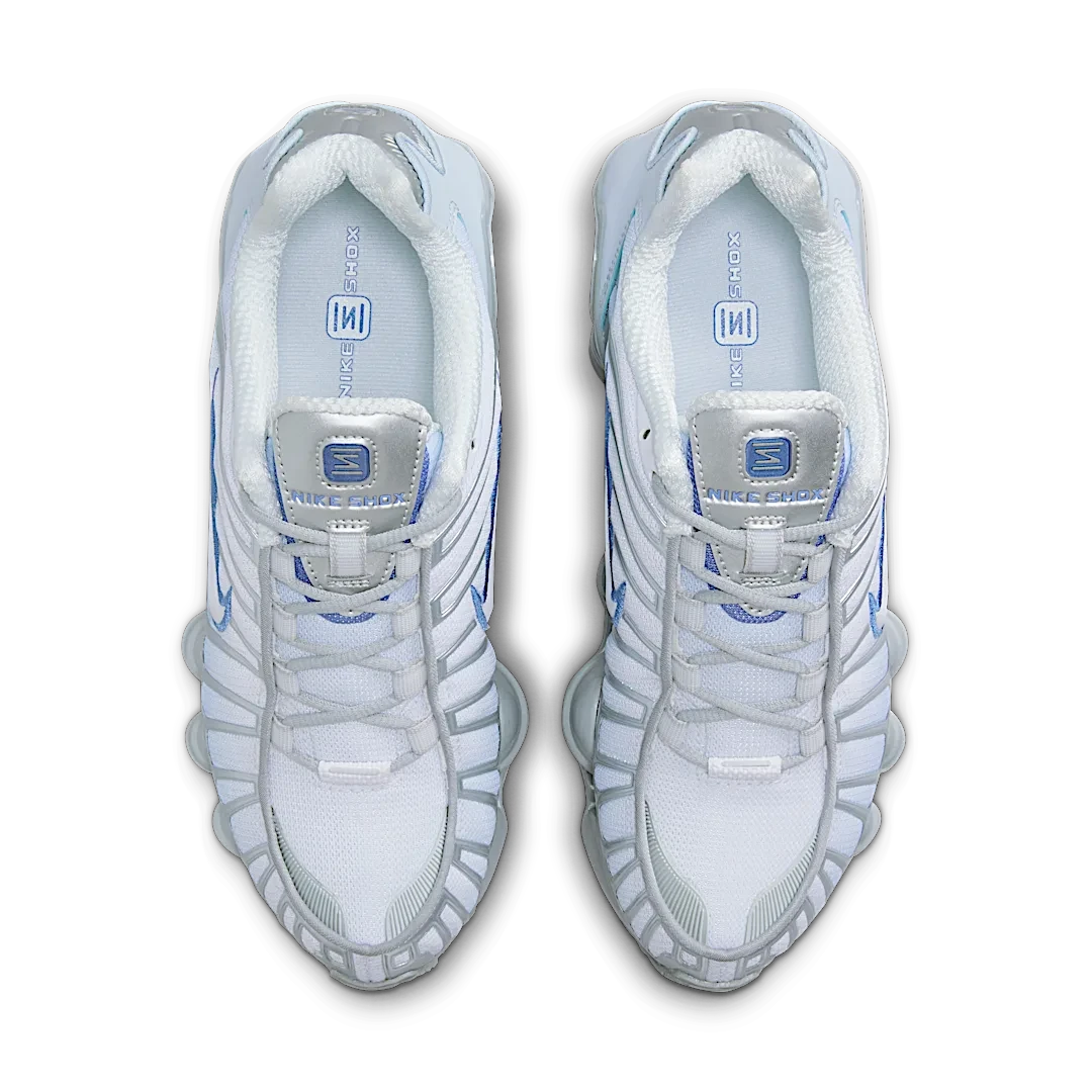 Nike Shox TL Metallic Platinum Blue Tint
