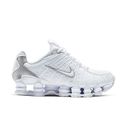 Nike Shox TL White Metallic Silver Max Orange