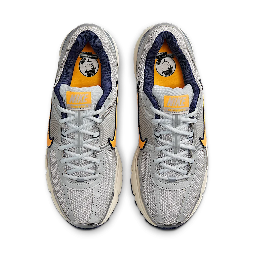 Nike Zoom Vomero 5 Pure Platinum Laser Orange