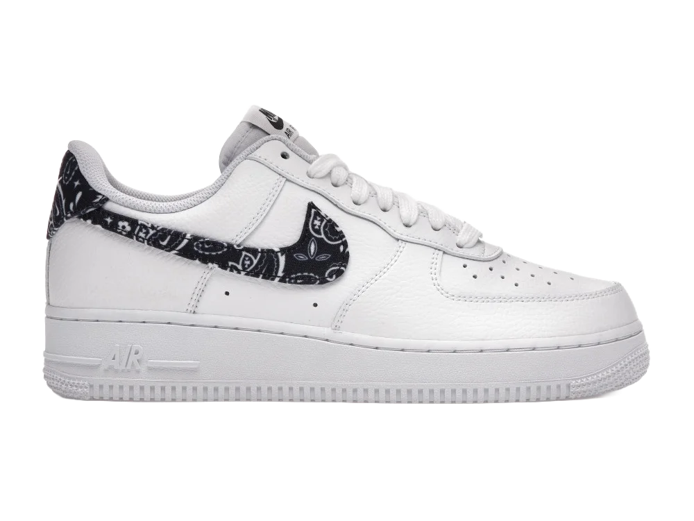Nike Air Force 1 Low '07 Essential White Black Paisley