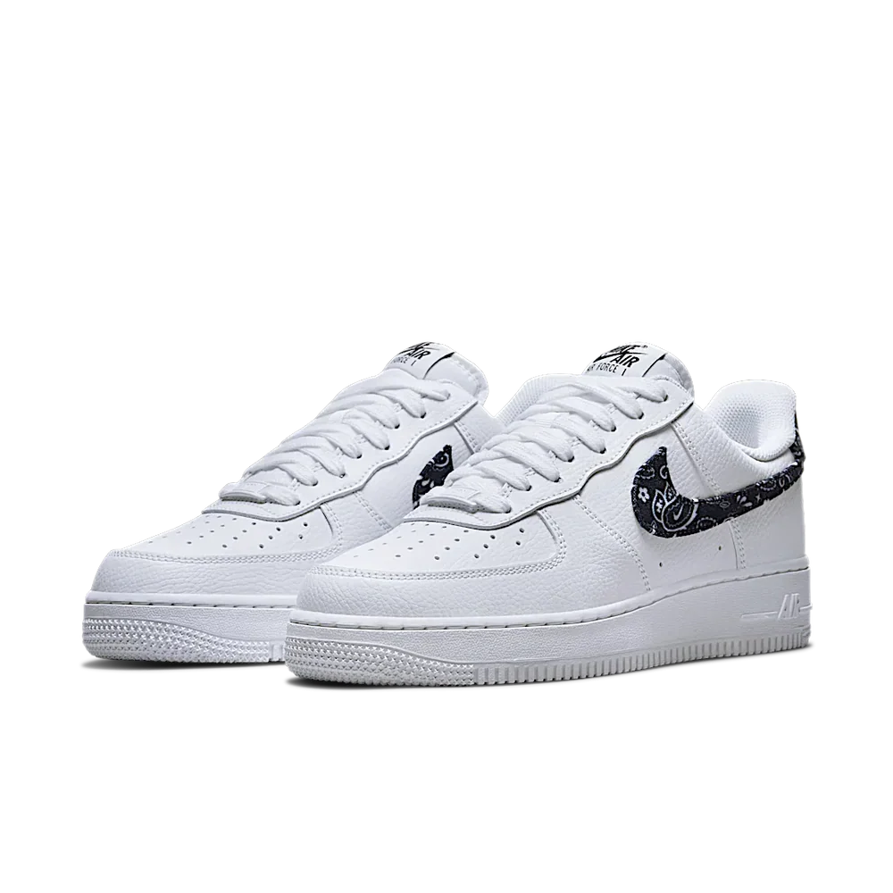 Nike Air Force 1 Low '07 Essential White Black Paisley