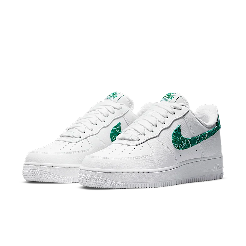 Nike Air Force 1 Low '07 Essential White Green Paisley
