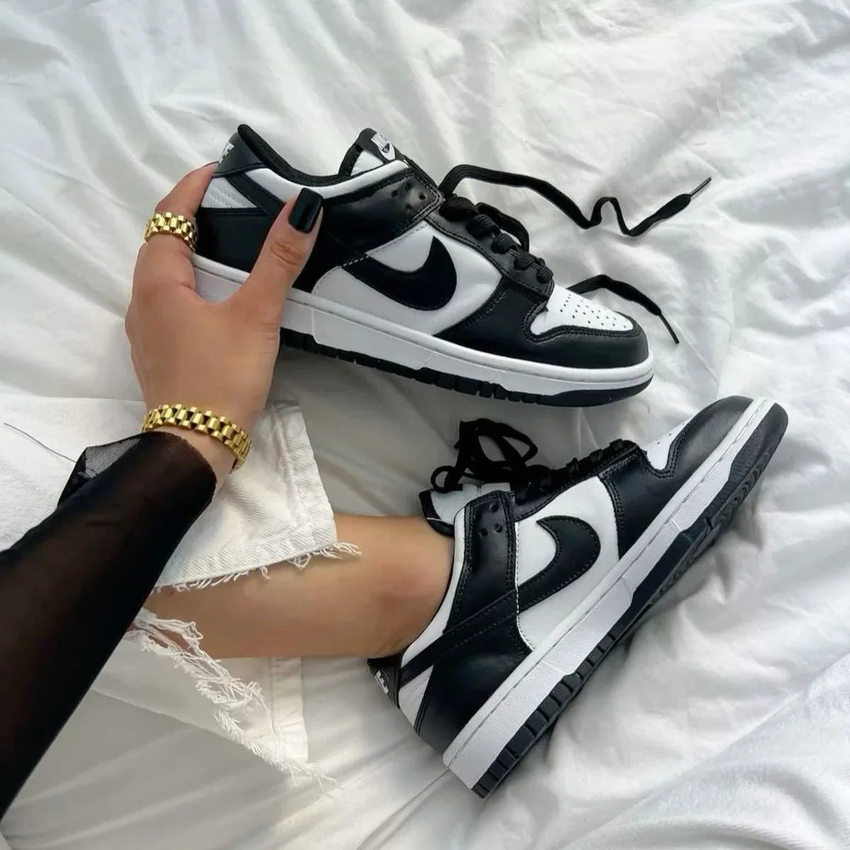 Nike Dunk Low Retro White Black Panda