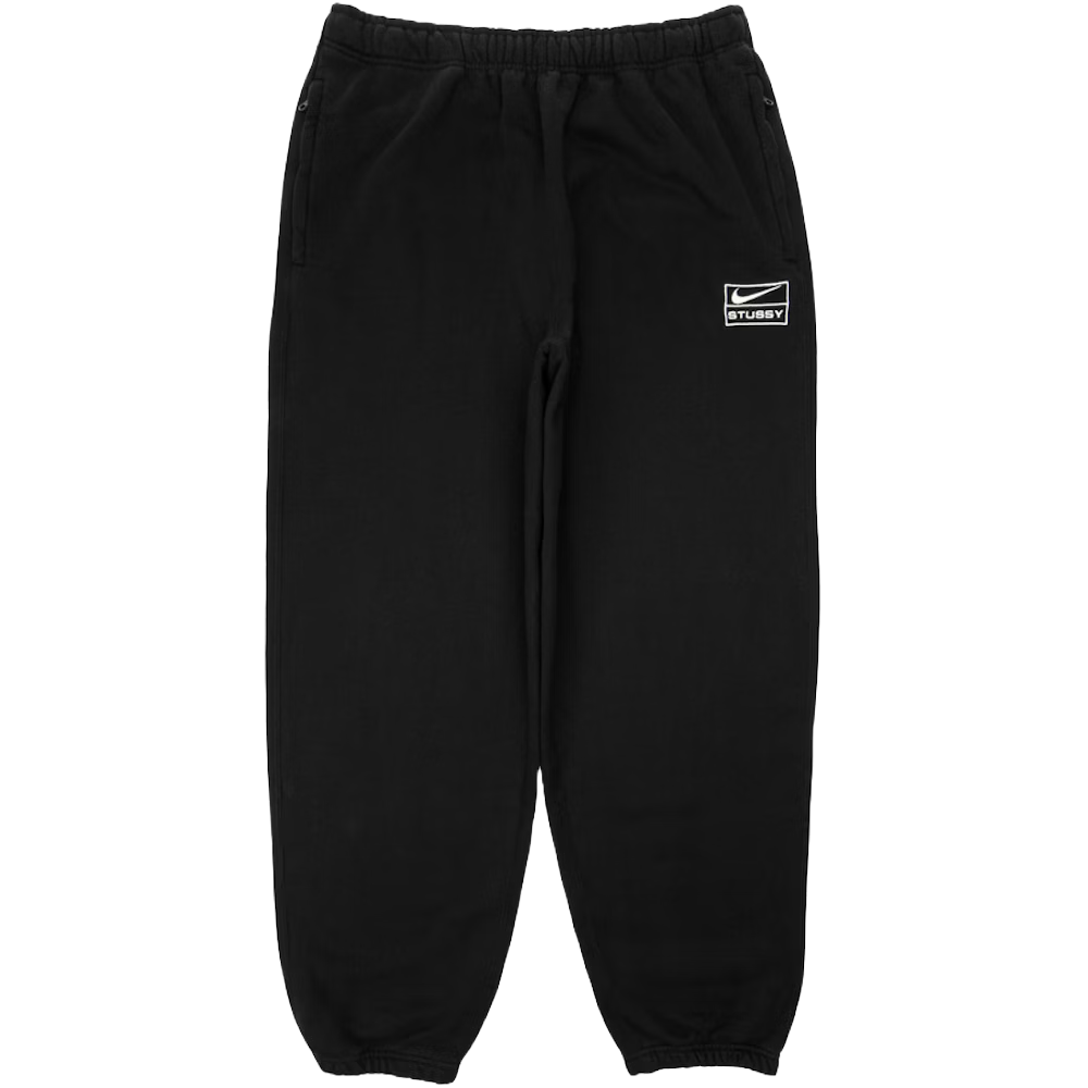 Nike x Stüssy Washed Sweatpants Black
