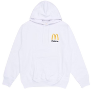 Palace x McDonald's Logo Hood White