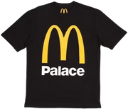 Palace x McDonald's Logo T-shirt Black