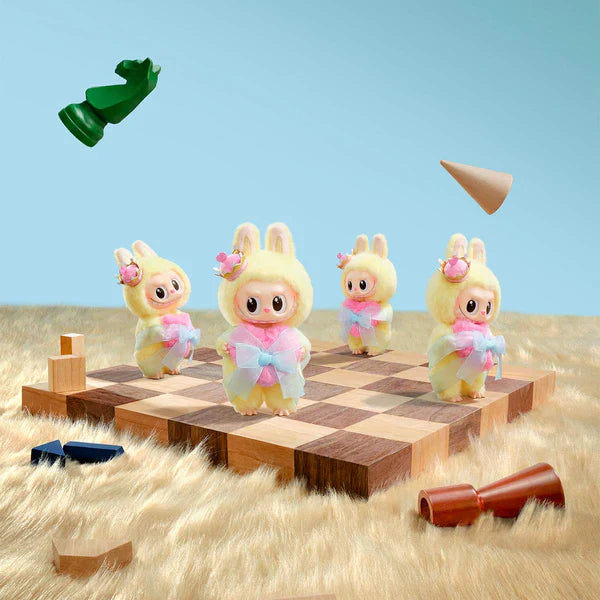 Pop Mart Labubu The Monsters Let's Checkmate Series Vinyl Plush Hanging Card