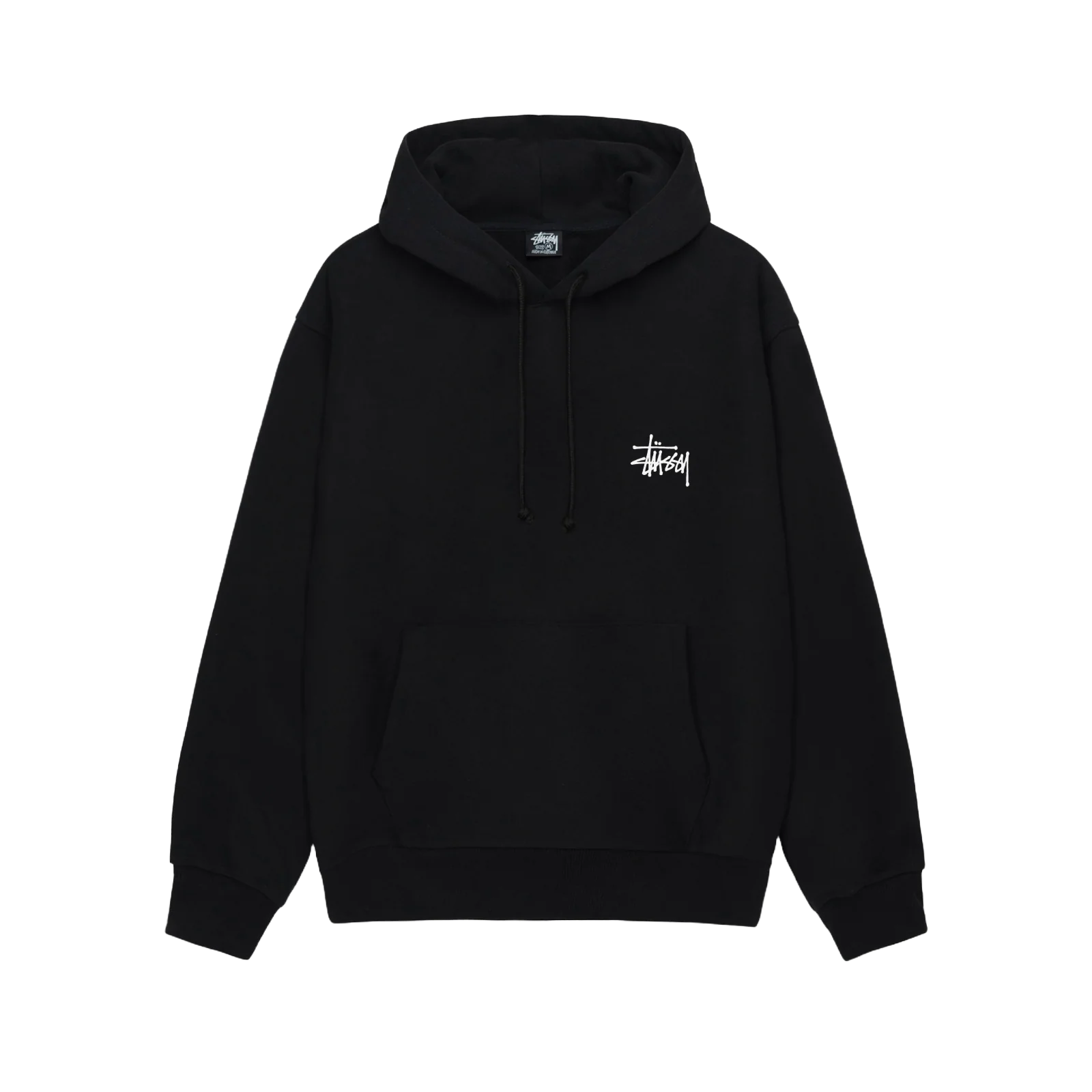 Stüssy Basic Hoodie Black