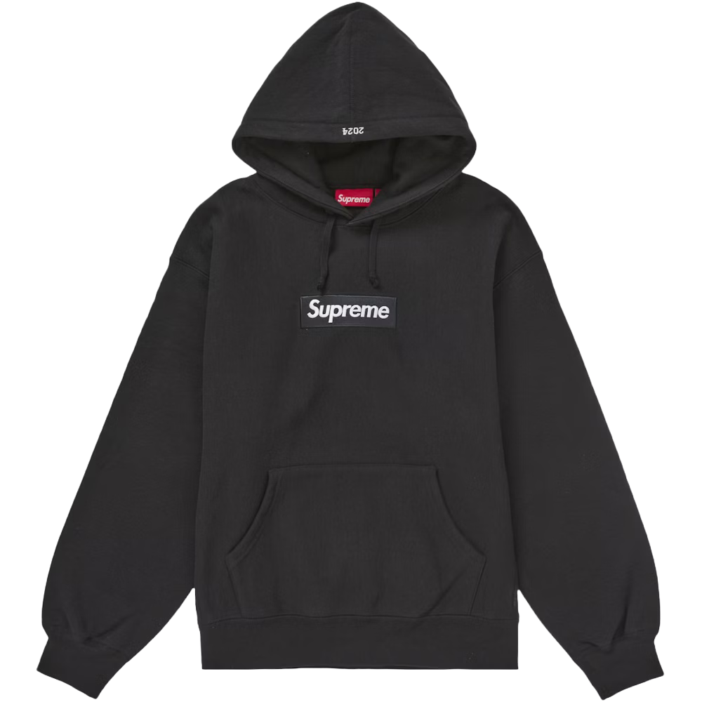 Supreme Box Logo Hooded Sweatshirt (FW24) Black