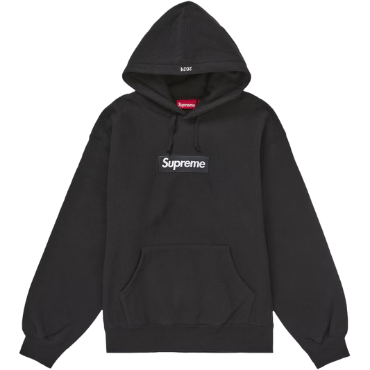 Supreme Box Logo Hooded Sweatshirt (FW24) Black