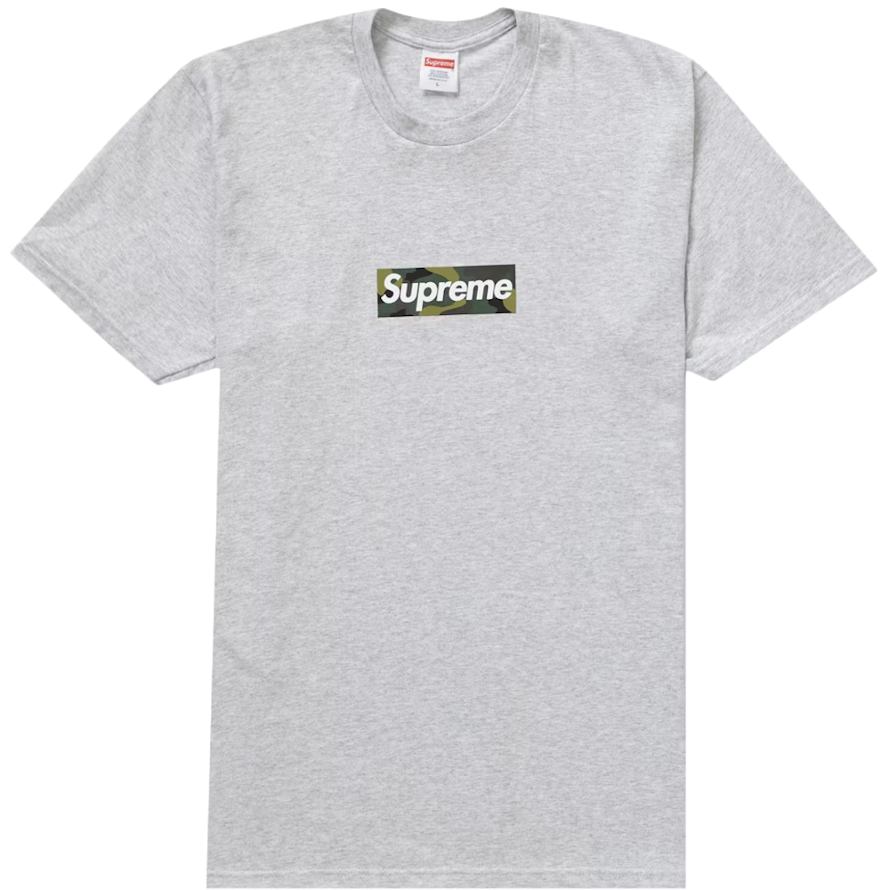 Supreme Box Logo Tee (FW23) Ash Grey