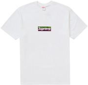 Supreme Los Angeles Fire Relief Box Logo Tee White