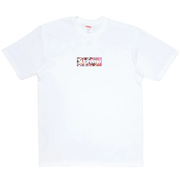 Supreme Takashi Murakami COVID-19 Relief Box Logo Tee White