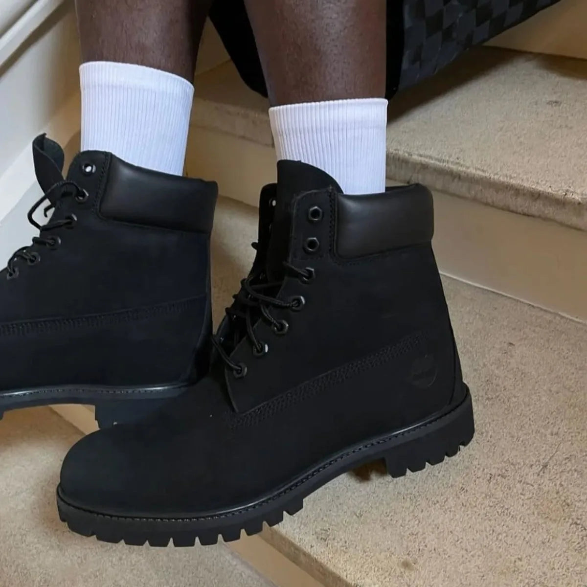 Timberland 6" Boot Black Nubuck Premium