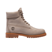 Timberland Heritage 6 Inch Lace Up Waterproof Light Taupe Nubuck