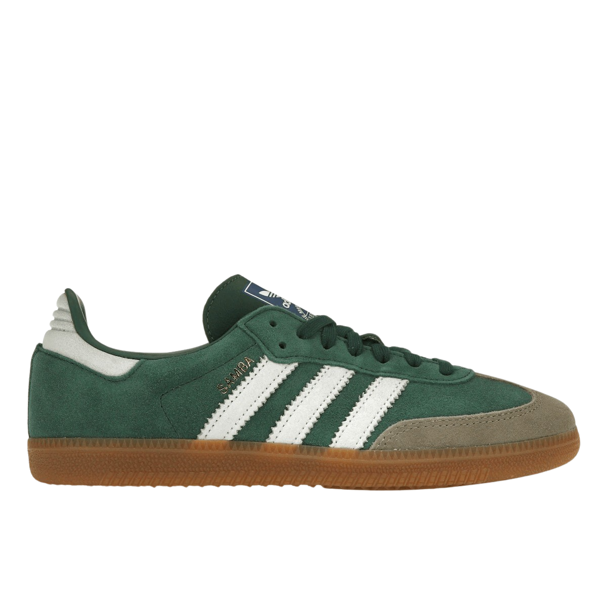 Adidas Samba OG Collegiate Green Gum Grey Toe