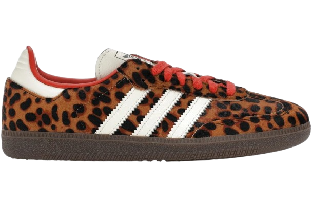 Adidas Samba OG Preloved Red Leopard